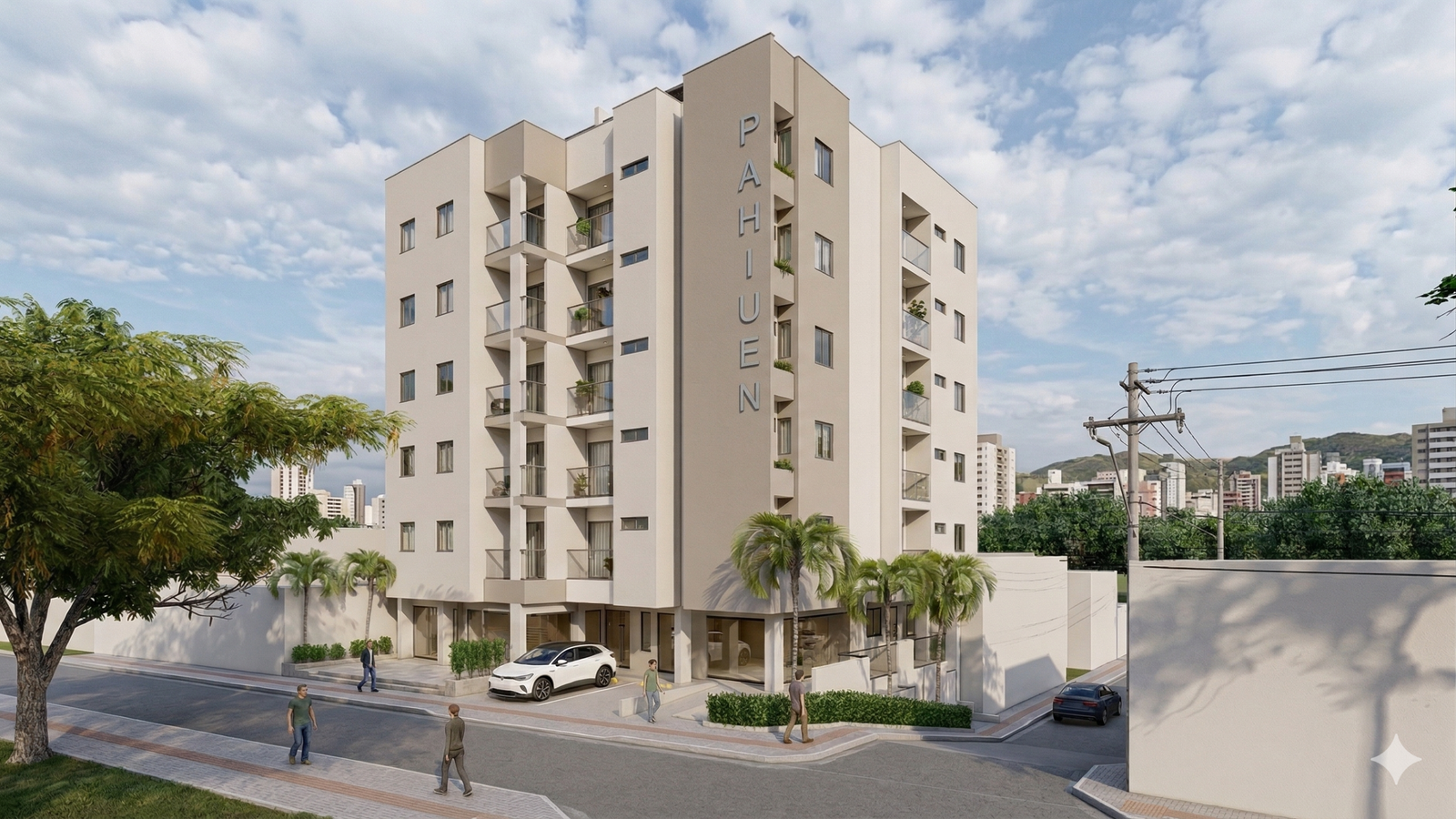 Render Edificio multifamiliar Torre Pahiuen en Sincelejo